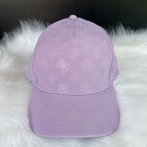 New GUESS BASEBALL CAP LAVENDER - Picture 1 of 5